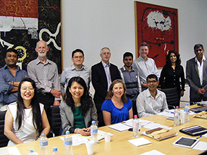 BASIX team meeting with Department of Industry in Canberra, June 2015